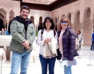 Professores portugueses em Alhambra