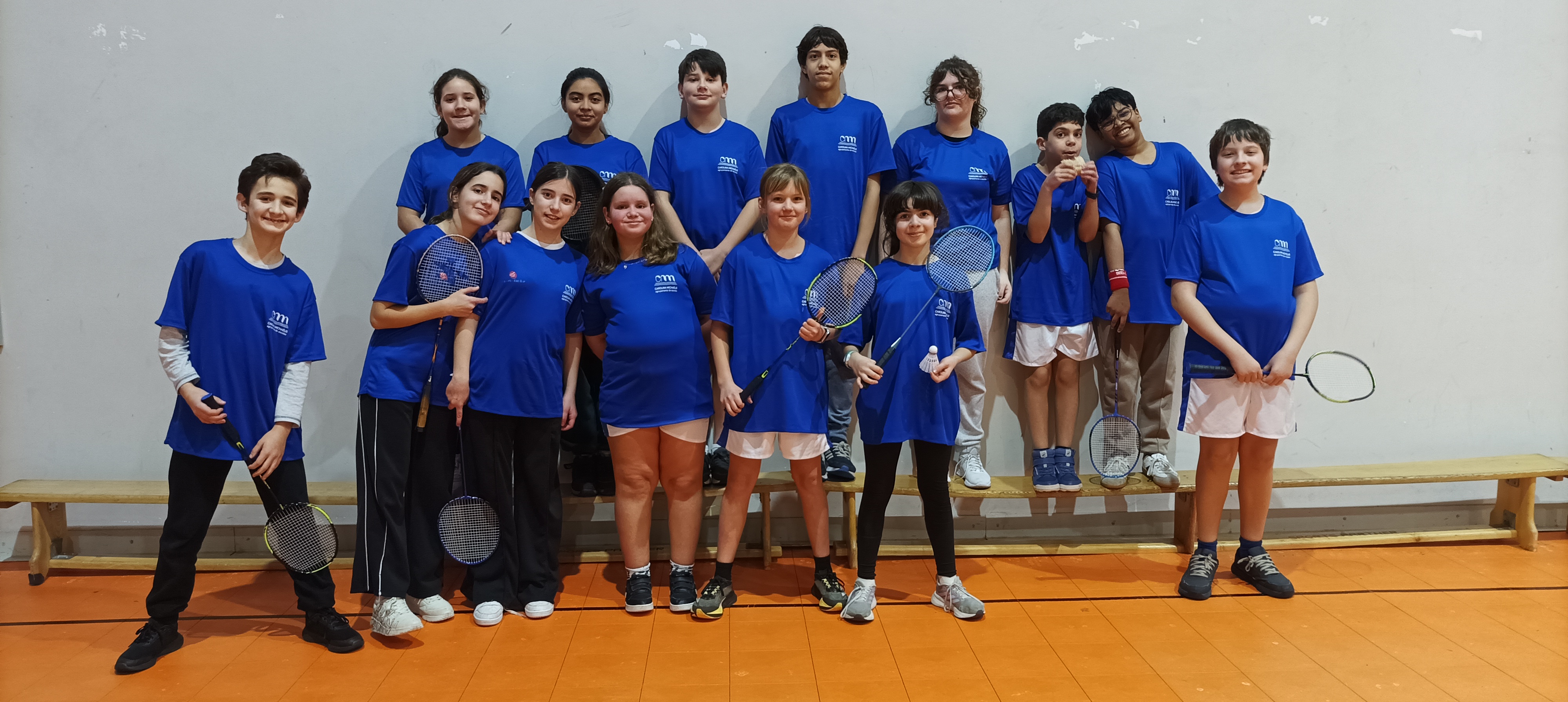 Primeiro encontro Badminton - Desporto Escolar