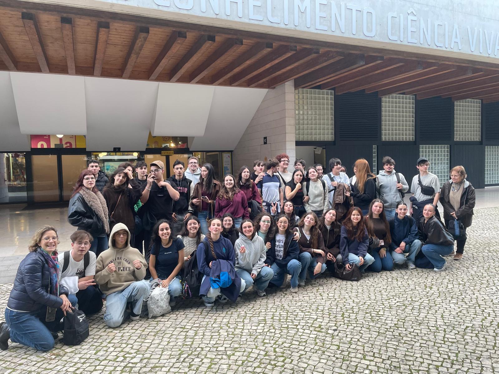 Visita de estudo a Lisboa, turmas 11CT1, 11CT2 e 11CTSE