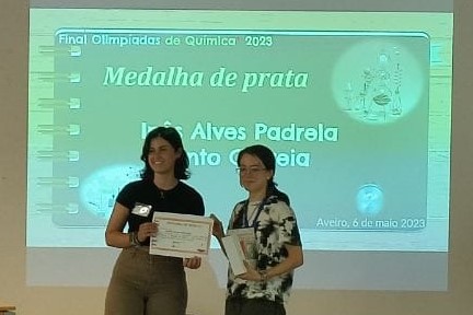 Medalha de Prata na Final nas Olimpíadas de Química+