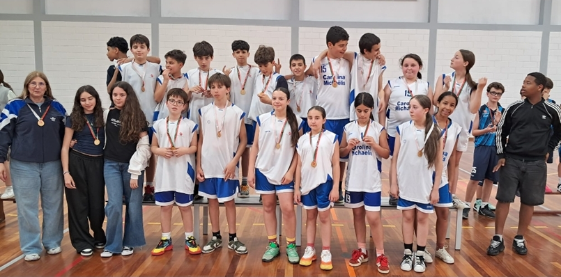 Basquetebol: Infantis B Misto sagram-se Campeões Distritais